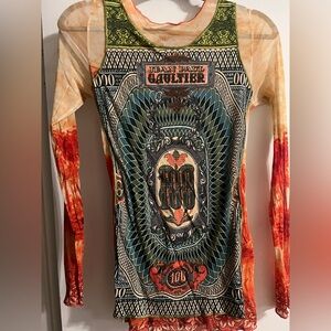 Jean Paul Gaultier Mesh Top